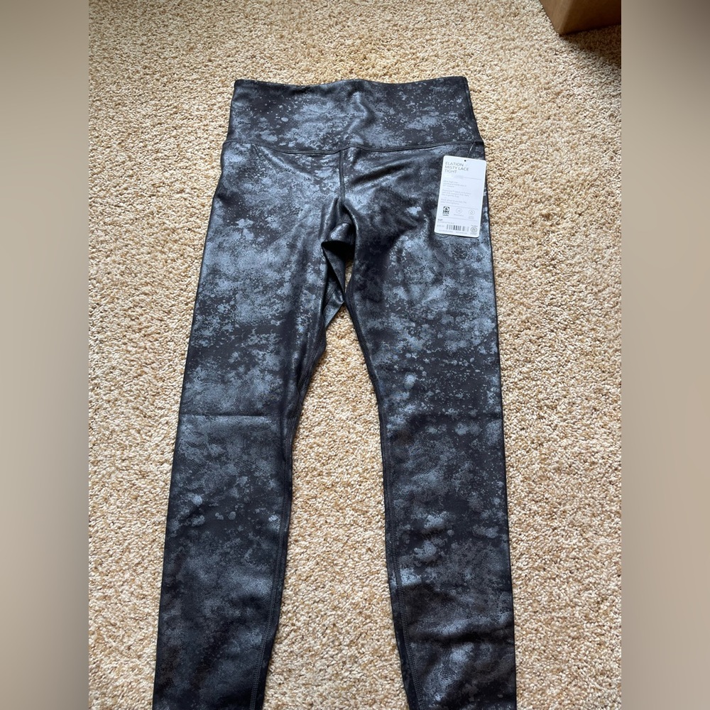 NWT ATHLETA Elation Misty Lace Tight Leggings